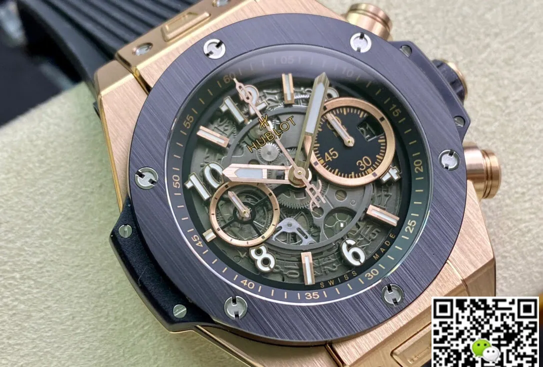 Hublot Big Bang 421.0X.1180.RX ZF Factory 1:1 Best Edition Replica Watch Black Strap